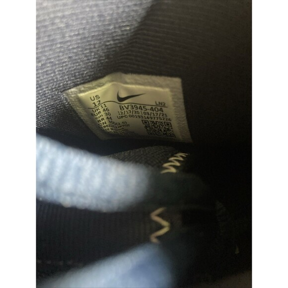 Nike Alpha Menace Pro 2 Football Cleats Navy White Men Size 12 BV3945-404 New - Picture 7 of 7